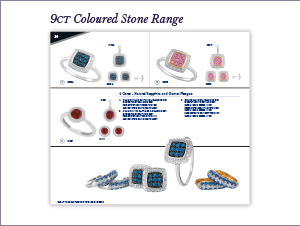 Temptation Jewellery Catalogue 2016 - 2017 - 9CT Coloured Stone Range